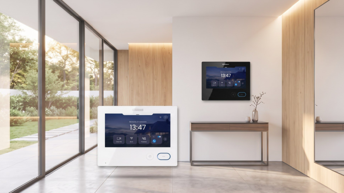 Monitory Iris Smart Wi-Fi zmieniają zasady gry. Oto centrum zarządzania nowoczesnym domem z linii Duox Plus