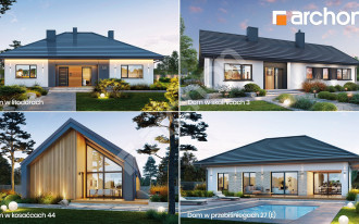 Komfortowy dom parterowy dla 4–5-osobowej rodziny - 4 projekty 120–140 m² bez garażu, które warto zobaczyć!