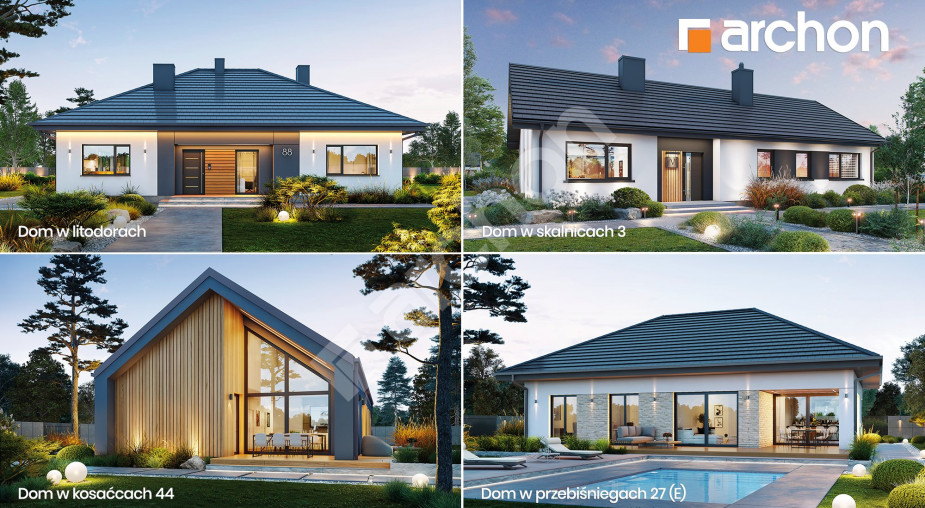 Komfortowy dom parterowy dla 4–5-osobowej rodziny - 4 projekty 120–140 m² bez garażu, które warto zobaczyć!