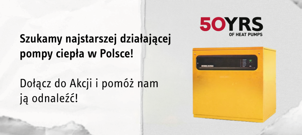 Poszukaj razem ze Stiebel Eltron najstarszej , działającej pompy ciepła