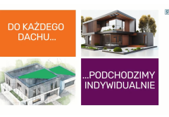 Spadki dachowe na płaski dach domu jednorodzinnego - od produkcji po dostawę na budowę 