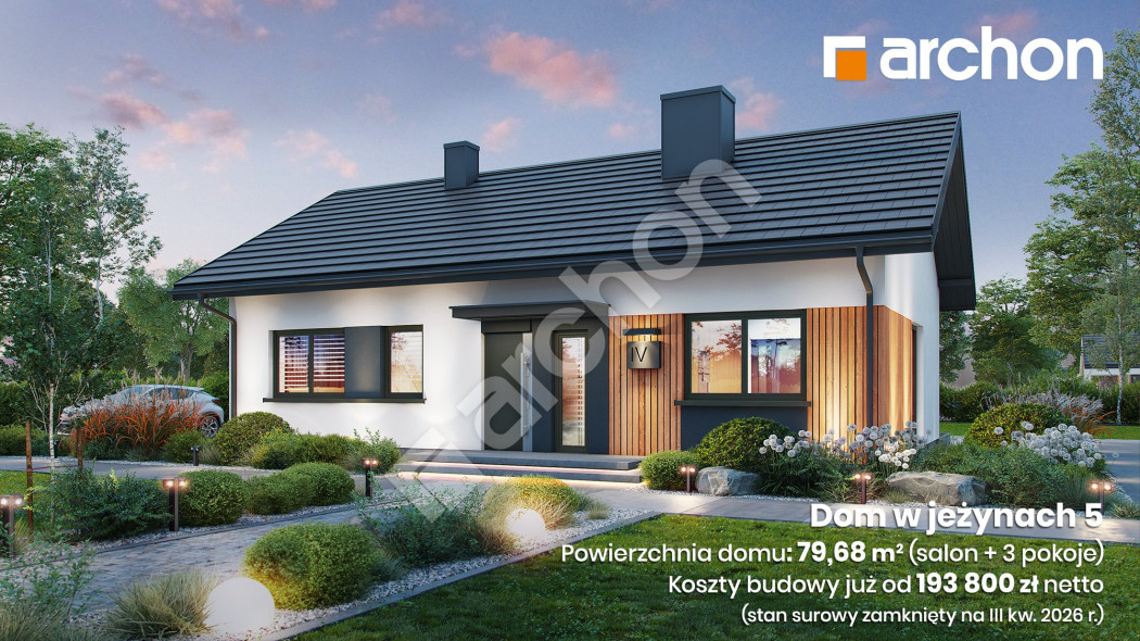 Wymarzony DOM do 200 tys. zł netto (SSZ III kw. 2026 r.) - te 4 projekty warto zobaczyć!