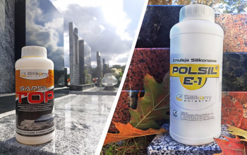 Jak zabezpieczyć pomnik przed zimą? Impregnacja nagrobków SARSIL® TOP i POLSIL® E-1