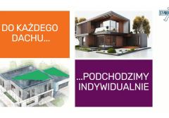  Spadki dachowe na płaski dach domu jednorodzinnego - od produkcji po dostawę na budowę 