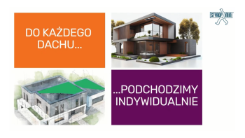  Spadki dachowe na płaski dach domu jednorodzinnego - od produkcji po dostawę na budowę 