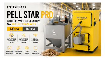 Pell Star Pro – kocioł na pellet wysokiej mocy do dużych obiektów