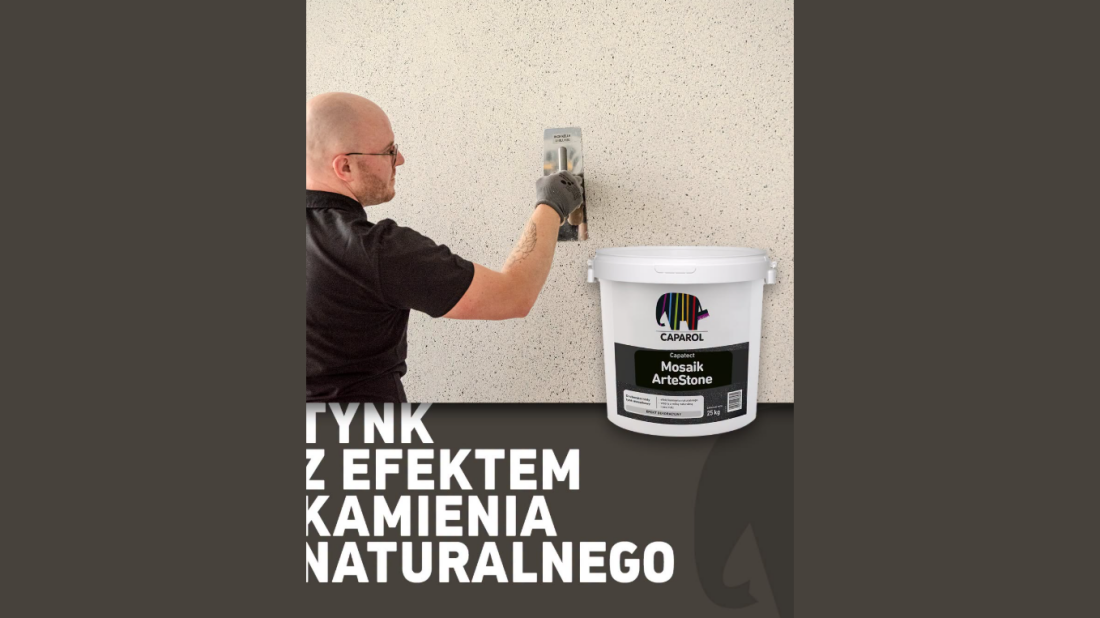 Wyjątkowy efekt kamienia naturalnego na Twojej ścianie. Jak nakładać tynk Capatect Mosaik ArteStone?