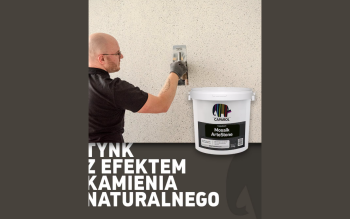 Wyjątkowy efekt kamienia naturalnego na Twojej ścianie. Jak nakładać tynk Capatect Mosaik ArteStone?
