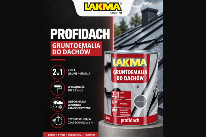 Dach, rynny i ogrodzenie pod ochroną. Jak działa gruntoemalia 2 w 1?