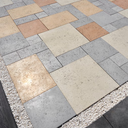 Płyty TRAWERTYN w systemie REPLICO