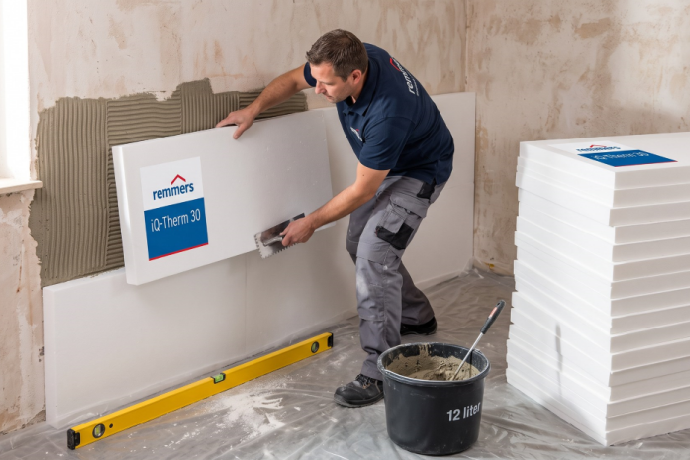Izolacja wewnętrzna iQ-Therm 2.0 K 50: nowoczesny sposób na pleśń i mostki termiczne