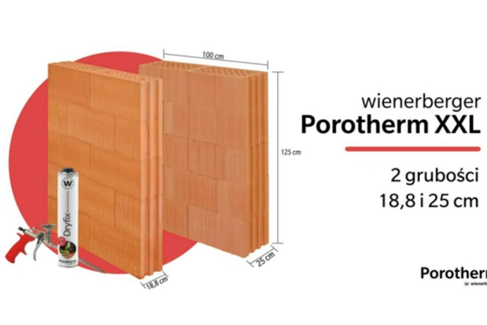 Porotherm XXL. Innowacyjne ściany z prefabrykatów – mniej dźwigania, więcej budowania