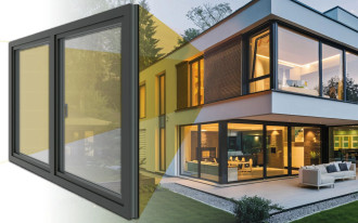 ASH 80 HYBRID - rewolucja w świecie okien. Aluron łączy aluminium z technologią PVC