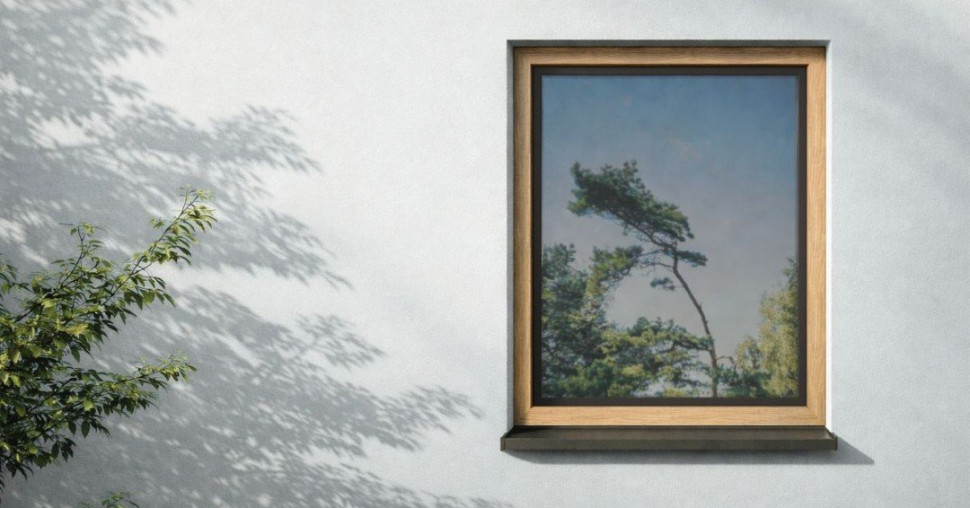 Nowe okno Schüco Living Panorama z PVC-U z ultrawąskim profilem skrzydła