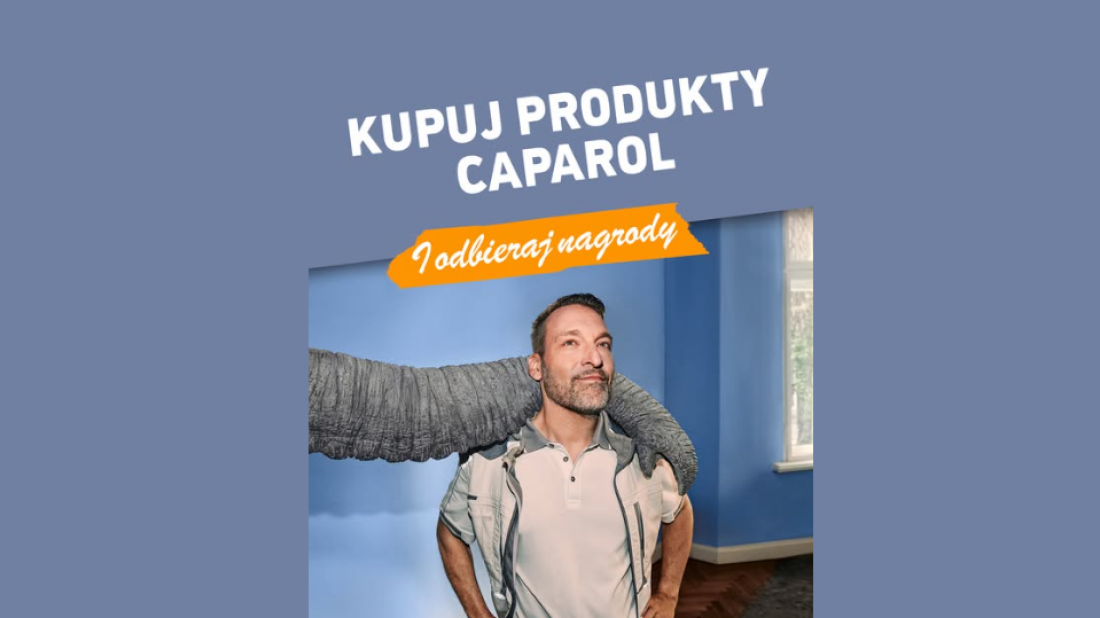 Zyskaj więcej przy każdym remoncie: ruszyła wyjątkowa akcja Caparol z atrakcyjnymi nagrodami