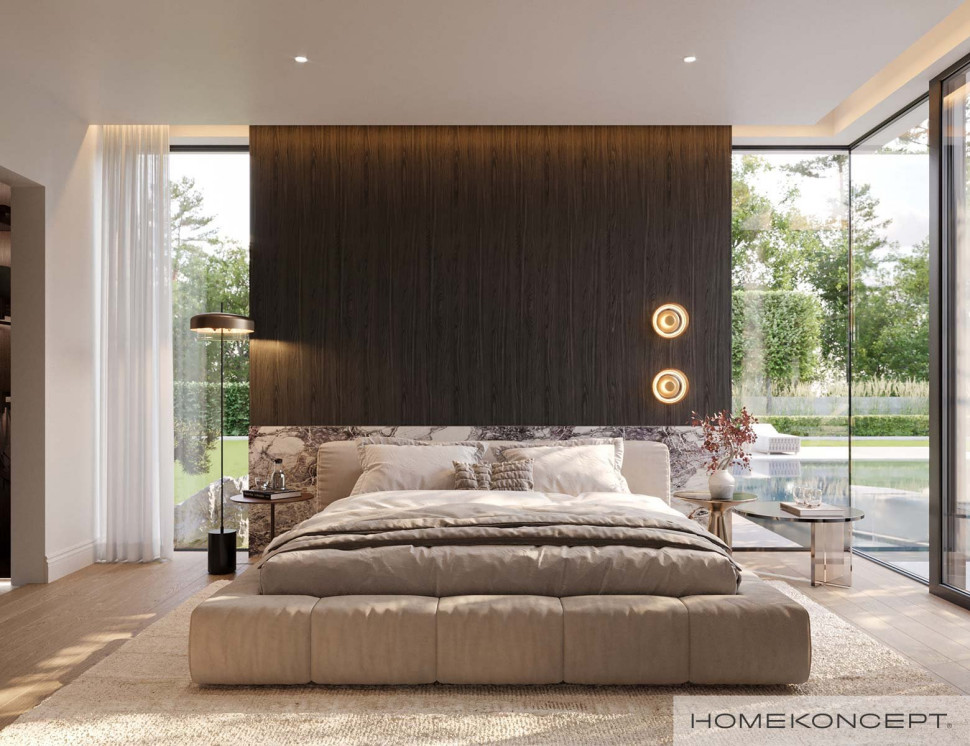 Sypialnia w projekcie HOMEKONCEPT 168