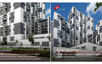 Trwałość, kolor i sposób aplikacji. Jak dobrać tynk akrylowy Farby KABE do projektu?