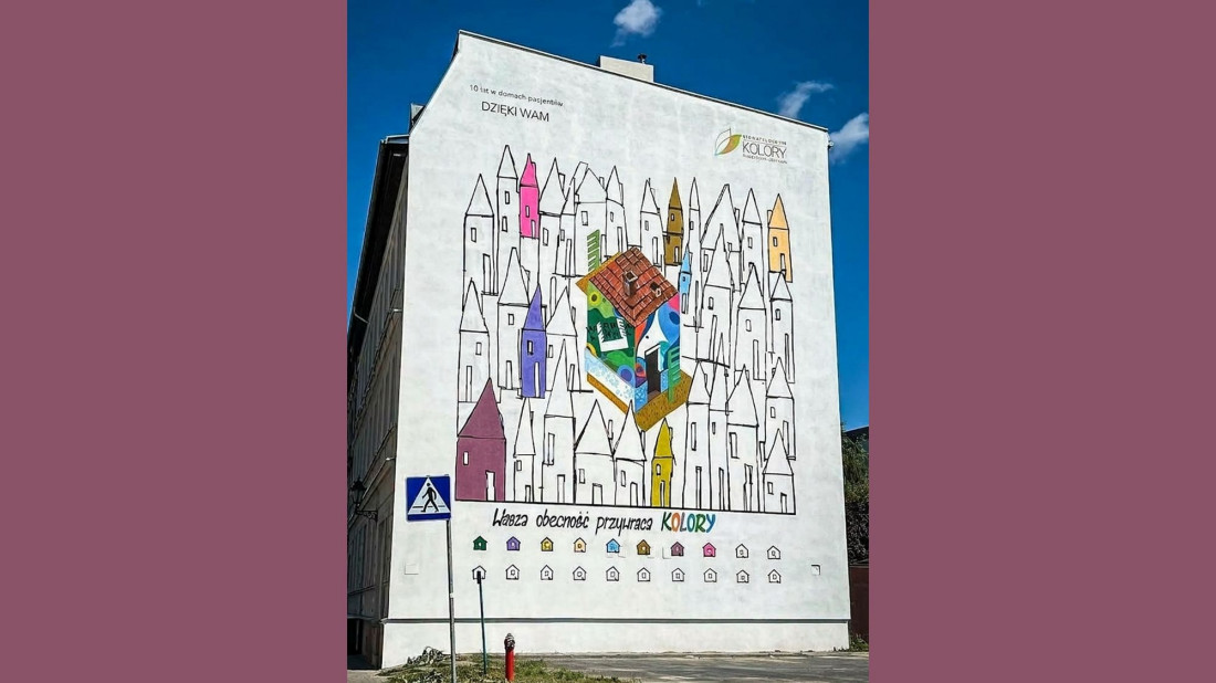 Razem dla pacjentów hospicjum domowego. AWILUX wspiera Stowarzyszenie KOLORY z Leszna