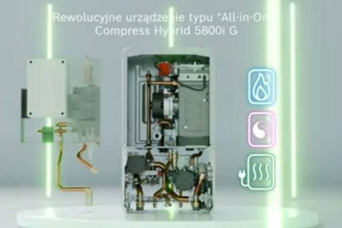 Bosch Compress Hybrid 5800i G – rewolucja w ogrzewaniu domu