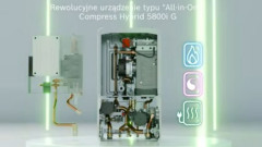 Bosch Compress Hybrid 5800i G – rewolucja w ogrzewaniu domu