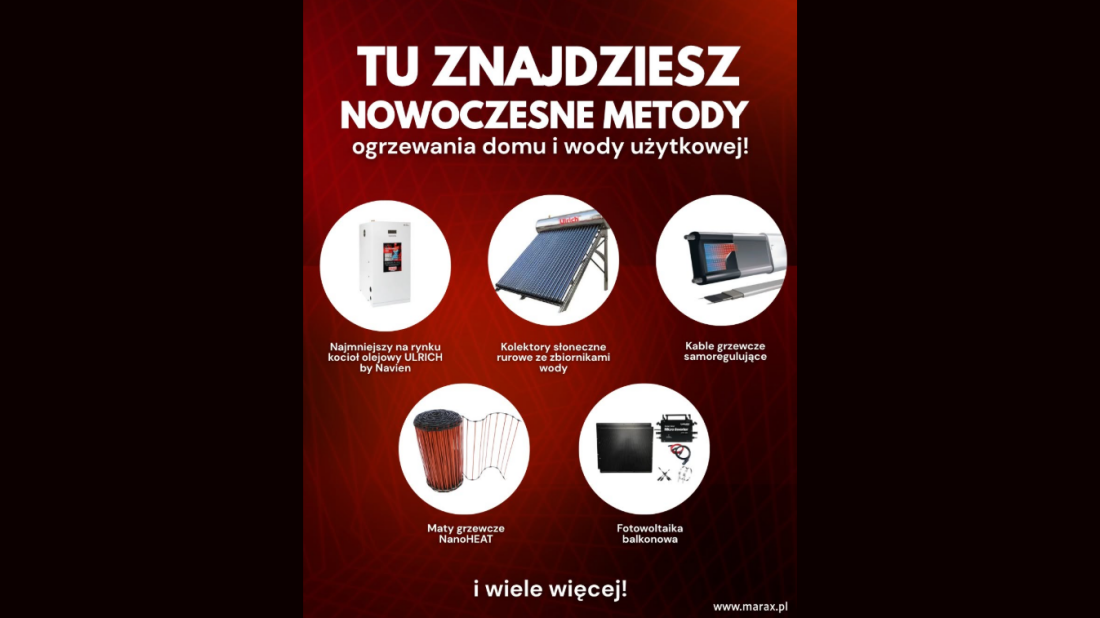 Oszczędne ogrzewanie dla domu i firmy: przegląd inteligentnych rozwiązań MARAX