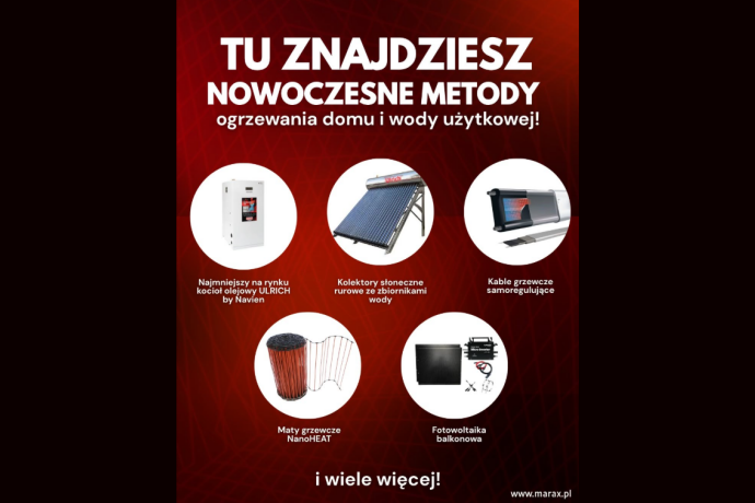 Oszczędne ogrzewanie dla domu i firmy: przegląd inteligentnych rozwiązań MARAX